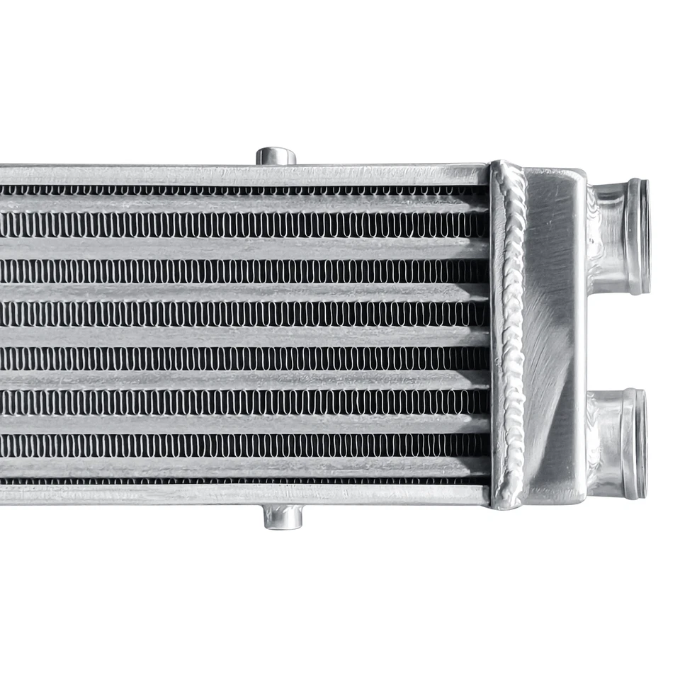 Same Side Intercooler Universal Aluminum Intercooler Overall:26"x7"x3.3" I/O 2" - Image 4 of 4