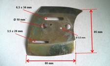 Plaque guide chaîne tronçonneuse STIHL