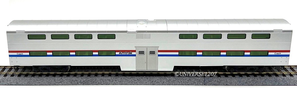 KATO HO 35-6031 アムトラック バイレベル客車 4窓コーチ HO Kato 35-6031 Pullman Bi-Level 4-Window Coach Amtrak NIB