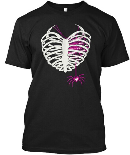 T-shirt Aj Lee Spider Web made in USA taglia dalla S alla 5XL - Foto 1 di 3