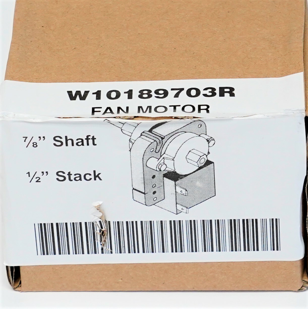 Refrigerator Evaporator Fan Motor Replacement for W10189703 Whirlpool
