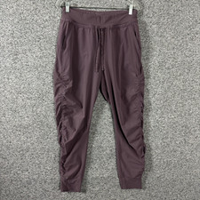 Athleta Women's Size 6 Purple Polyester Attitude Pants