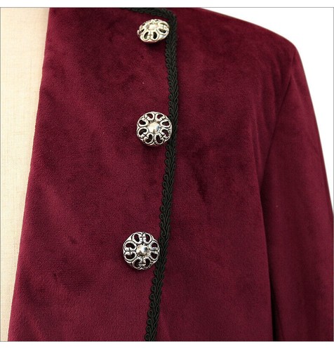 Mens Medieval Steampunk Coat Vintage Tailcoat Jacket Gothic Victorian Frock Coat - Picture 12 of 24