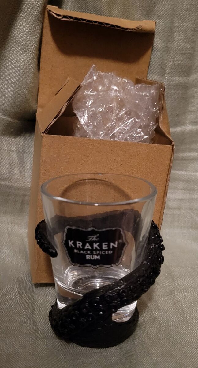 KRAKEN BLACK SPICED RUM ショットグラス