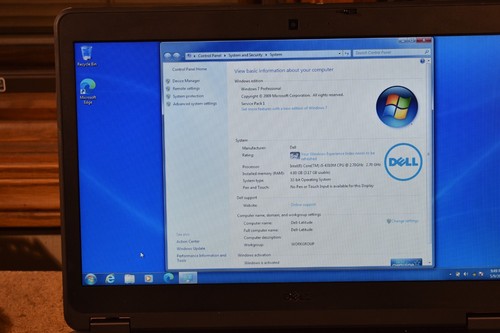Dell Latitude E6440 Intel Core i5-4310M 4GB 64GB SSD Windows 7 Pro 32-bit Webcam - Picture 4 of 16