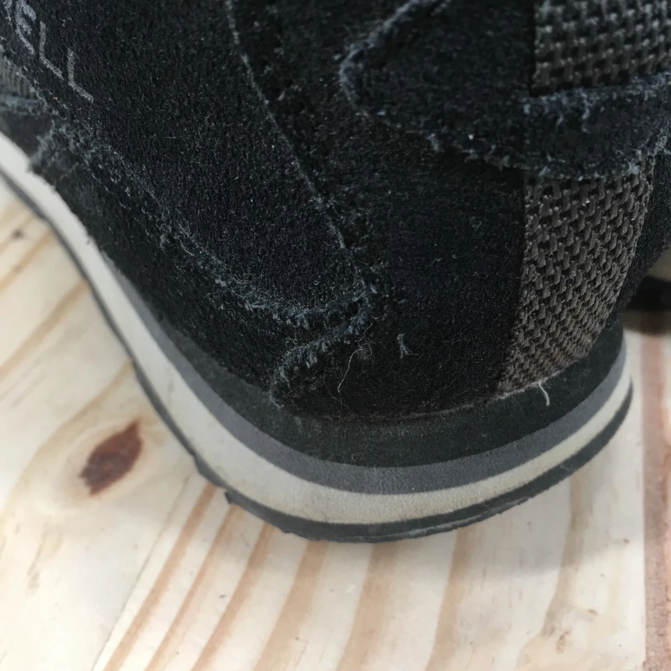 Merrell Zapatos Para Hombres 7 Jet Con Cordones Parte Superior Baja Tenis para Caminar J92797 Negro Gamuza Foto 4 de 4