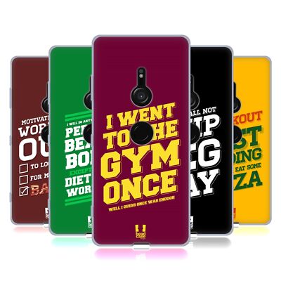 HEAD CASE DESIGNS FUNNY WORKOUT STATEMENTS SOFT GEL CASE FOR SONY PHONES 1