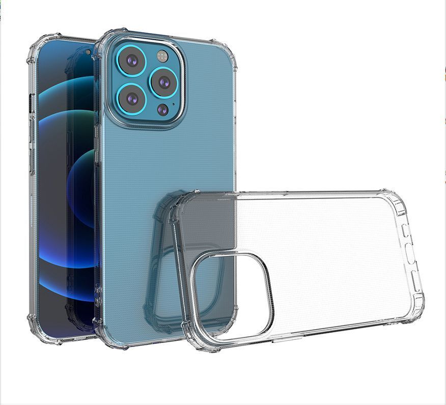 For Apple iPhone 14 /Plus Pro Max Hybrid Clear TPU Rubber Corner