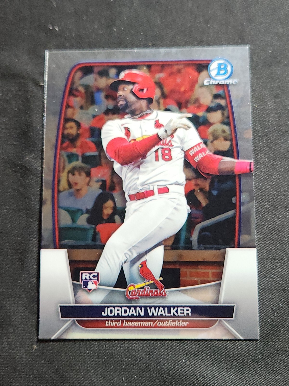 2023 Bowman Chrome Jordan Walker Rookie #18 Cardinals RC