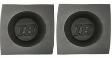 6" Foam Speaker Baffles Universal for 6.5" Car Audio 4" Deep IBBAF60