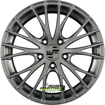 Mak Rennen silver 8x19 ET33 - LK5/110 ML65.1 Felge Alu