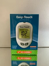 Easy Touch Blood Glucose METER KIT with 1 Lancing device and 10 lancets