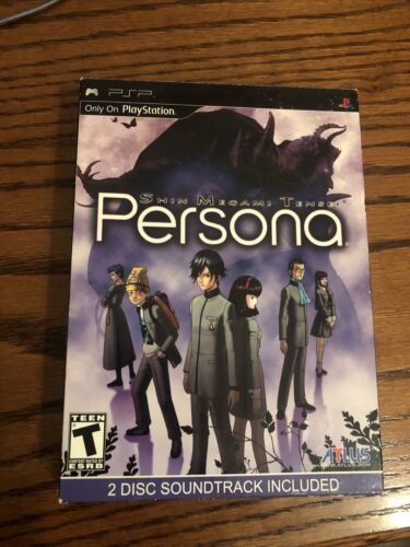 SMT Persona 1 PSP Nuevo Sin Abrir con Display Box y Banda Sonora Nuevo - Imagen 4 de 7