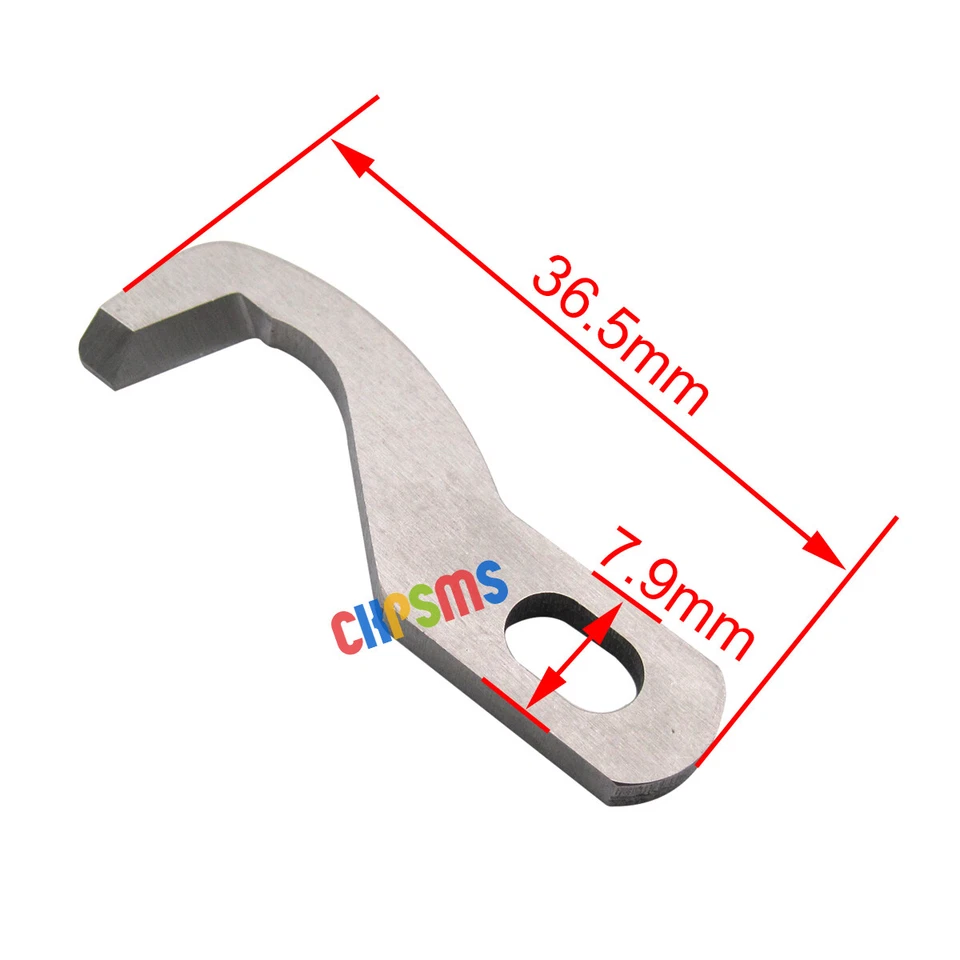 Upper & Lower Knife FOR Singer S14-78 S14-79 S0230 S0235 Pfaff 1450OL Overlock - Image 3 of 4