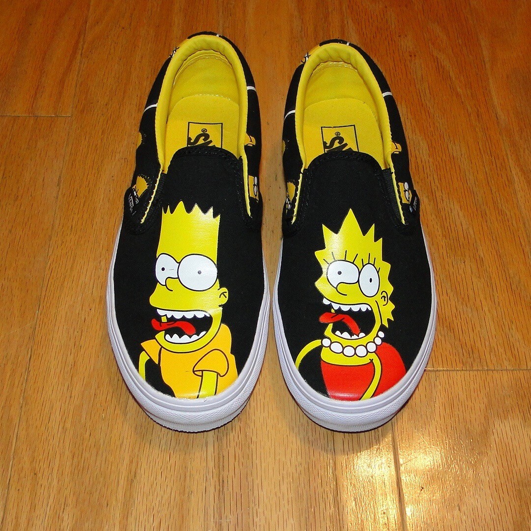 vans lisa simpson shoes