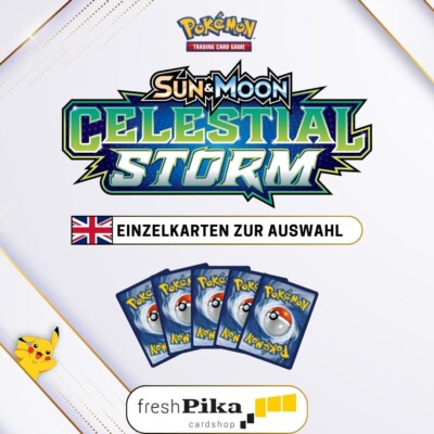 Pokemon - S&M Celestial Storm - English   Einzelkarten zur Auswahl