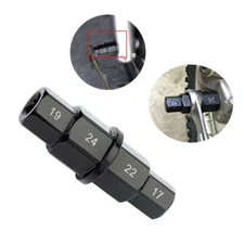 Motorcycle Wheel Axle Hex Allen Spindle Removal Tool Wrench For Honda Yamaha BMW