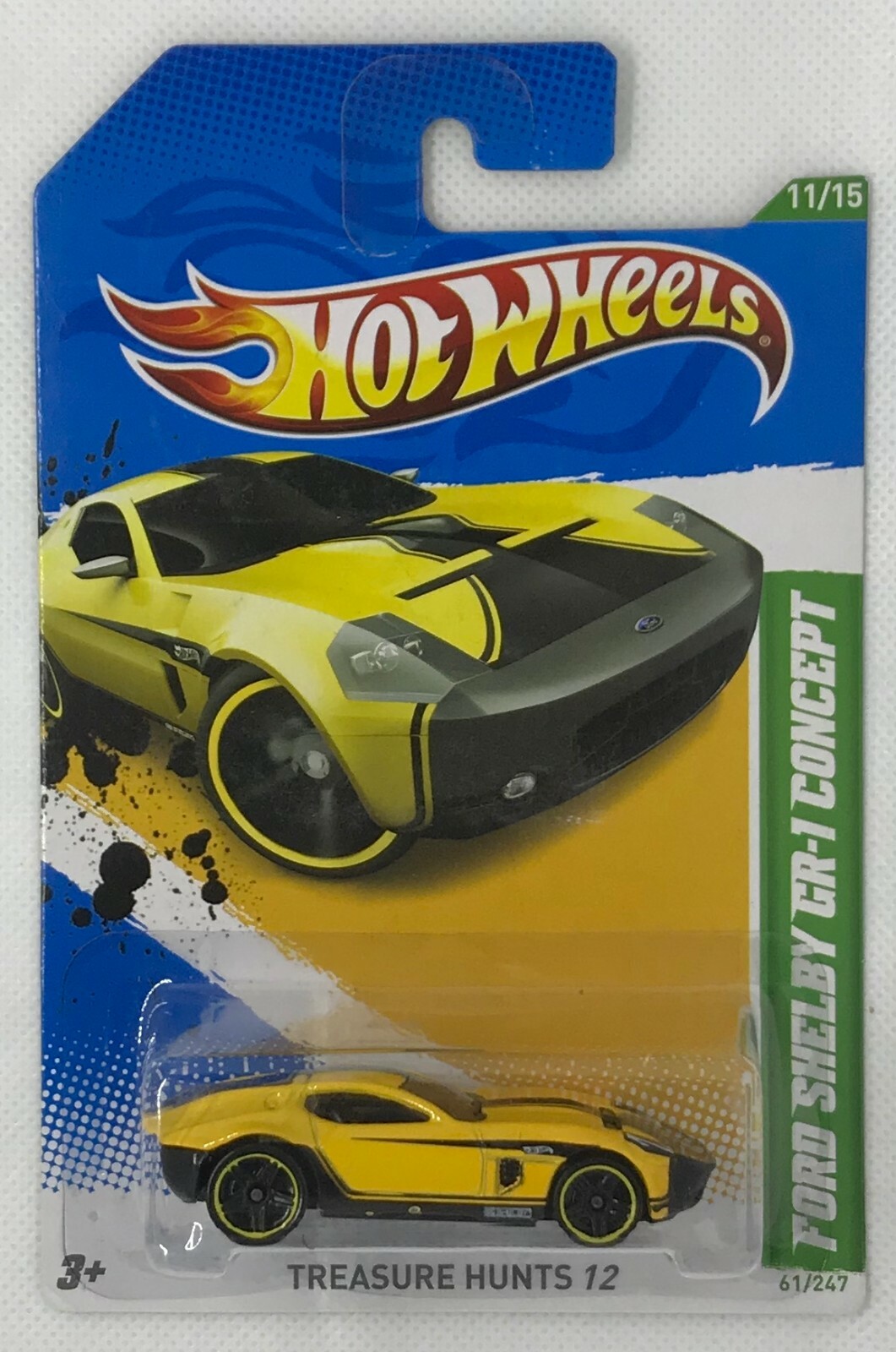 2012 Hot Wheels Treasure Hunts Ford Shelby GR-1 Concept Limited Edition 11/15