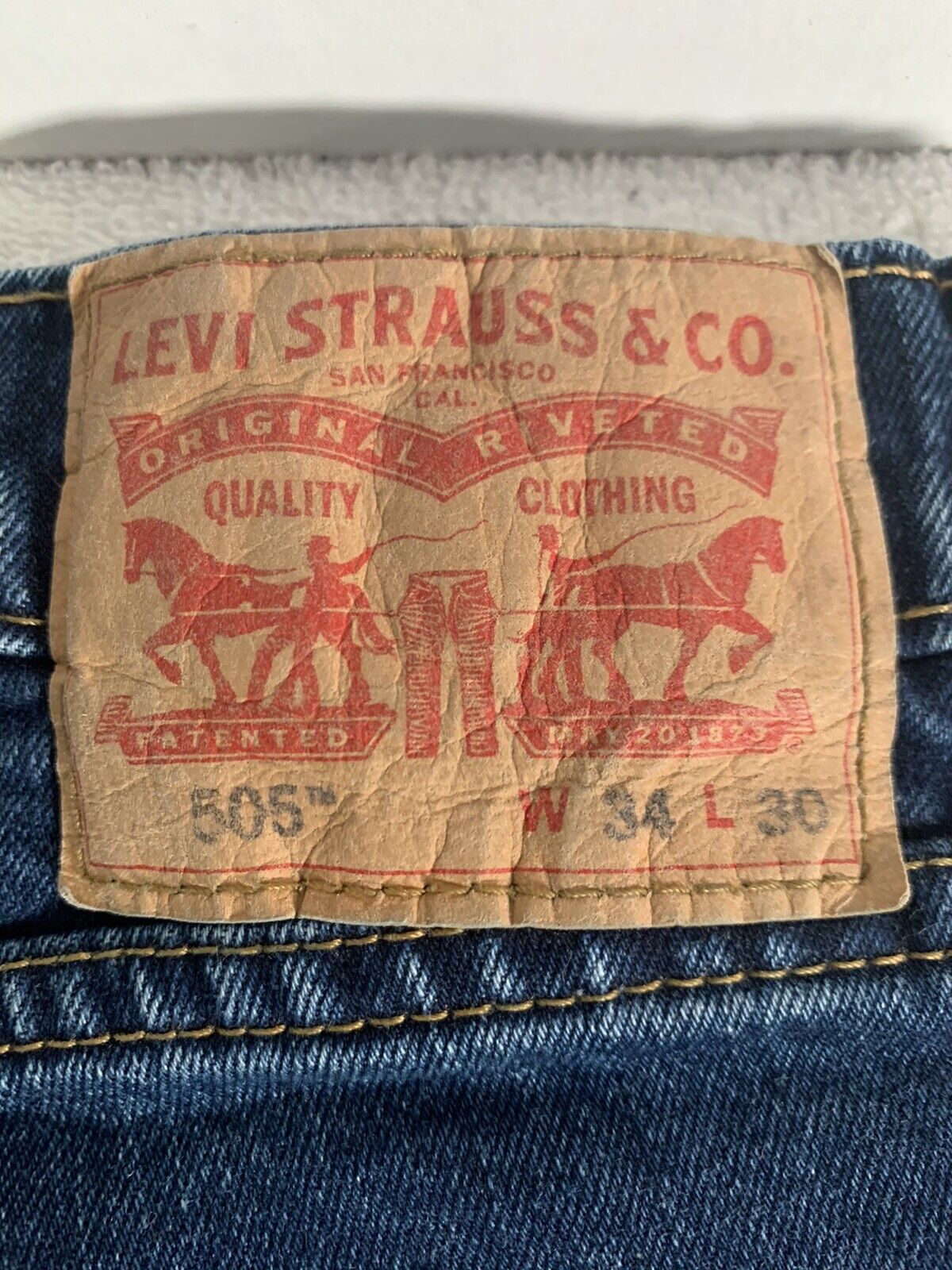 Mens Levi Strauss 505 Jeans - image 4