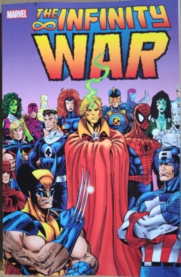 The INFINITY WAR Jim Starlin Ron Lim Marvel Comics TPB, Brand New 