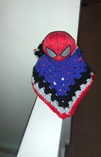 Crochet / Spider-Man Beanie Baby / Lovey / Snuggle Blanket / Toy