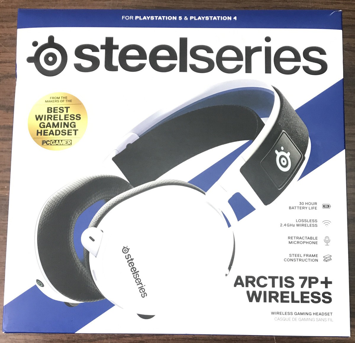SteelSeries Arctis 7P Wireless Gaming Headset for