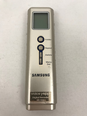 SAMSUNG Yepp Portable Digital Voice Recorder BR-1640 Silver VOR 17+ Hours