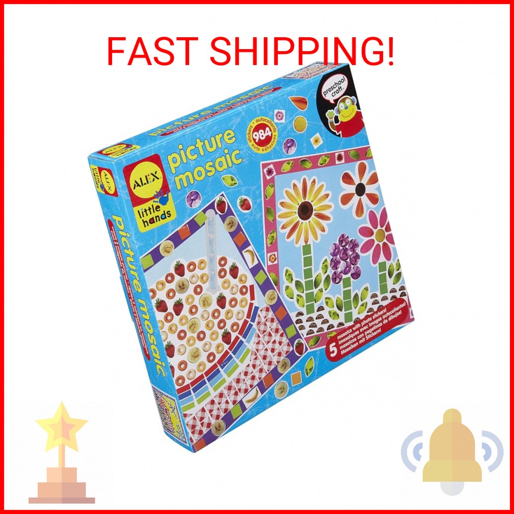 Little Hands Picture Mosaic Kids Toddler Art And Craft Activ