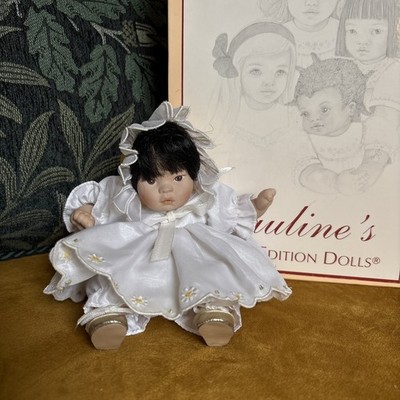 Vintage Pauline Bjonness-Jacobson Porzellan limitierte Auflage Puppe-Gänseblümchen 7,5''
