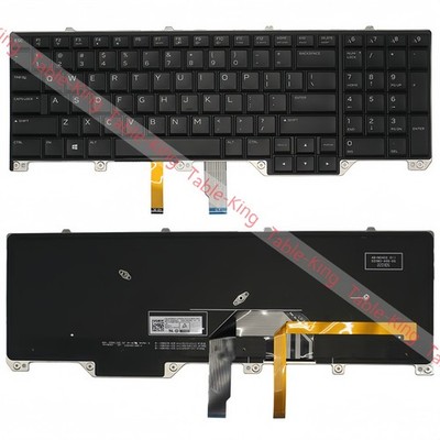 US Englisch Mit Backlit Tastatur für Dell Alienware 17 R4/ 17 R5/ M17 R4 0N7KJD