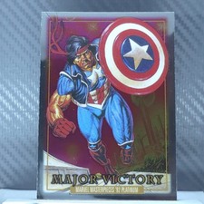 MAJOR VICTORY 2024 SkyBox Marvel Masterpieces '92 Platinum #48