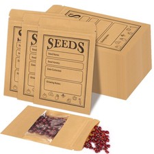 100pcs Seed Saving Envelopes with Clear Window, 4.72x3.15 inch, Classic-01
