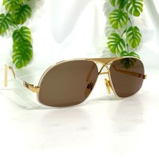 Cazal Vintage Sunglasses 5.5cm x 4.5cm Lens 13.5cm Frame Used Condition
