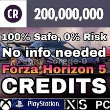 200 M CR 🤑CREDITS🤑 | Forza Horizon 5 | XBOX | PLAYSTATION 5 | PC | STEAM |