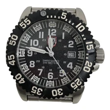 LUMINOX SERIES3150 Black Men's stainless steel Quartz Rank B Wristwatch
