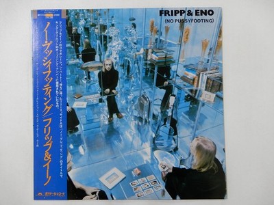 Fripp & Eno (No Pussyfooting) Polydor MPF 1218 Japan  VINYL LP OBI