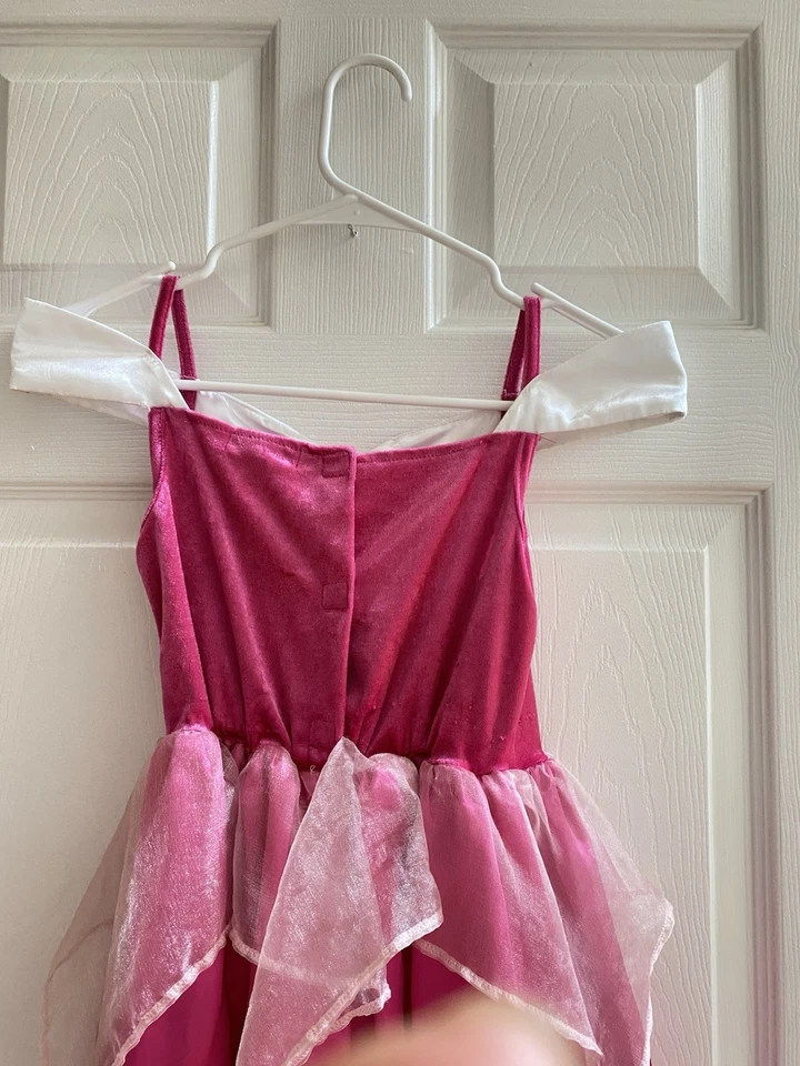 Платье принцессы Авроры Disney на заказ розовое размер 7-8 лет - Изображение 4 из 4