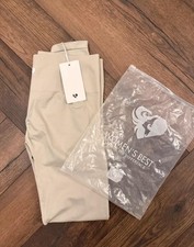 Women's Best Define Scrunch Gym Leggings Stone Colour Size XL Long BNWT