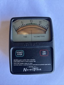 Vintage NordicTrack Nordic Track Pro Model S1 Exercise Monitor-Battery Operated