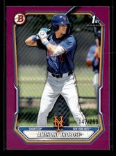 Anthony Frobose 2026 Bowman 1st Paper Prospects Fuchsia Border 147/299 [jyc16