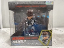 First 4 Figures Metal Gear Solid Snake SD 8" PVC Statue SD 004 01 MGS New Sealed