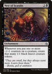 Nest of Scarabs #101 Amonkhet MTG Uncommon Enchantment