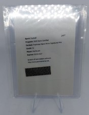 2025 Panini Certified Freshman Fabric Mirror Pink Pat Bryant RPA Redemption