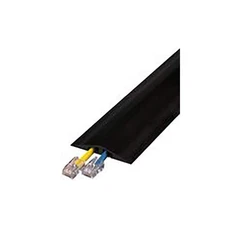 CHECKERS RFD2-10 Cable Protector,2 Channels,Black,10 ft.L 5MKH6