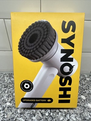 Synoshi Electric Spin Scrubber, Cleaning Brush New Sealed
