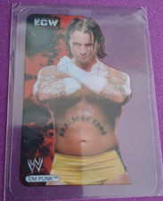 Edibas WWF WWE CM Punk ECW Lamin Cards 2006 Wrestling Trading Card