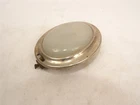 1930's EARLY Vintage AUTO Interior Light Dome Lamp Milk Glass Lens Housing Dodge