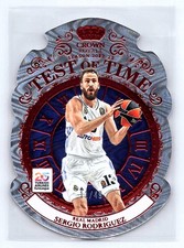 Sergio Rodriguez 2024-25 Panini Crown Royale EuroLeague Test of Time Red #/49