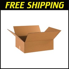 Wholesale Bulk 18x14x6 Cardboard Boxes, Pack of 25 Strong
