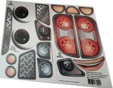 The Toy Restore Replacement Stickers Fits Little Tikes 2017 Cozy Truck Brown Ey